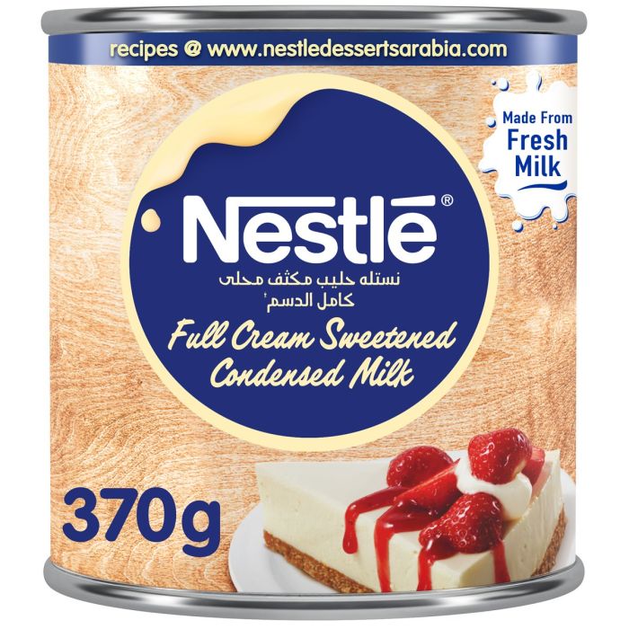 Nestle Sweetened Full Cream Condensed Milk 370g | Dairy - Egg & Cheese | Milk | Evaporated Milk
