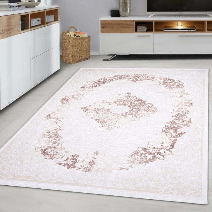 Allures 12241 Cream Beige 200x300cm | Carpets & Rugs | Modern Carpets