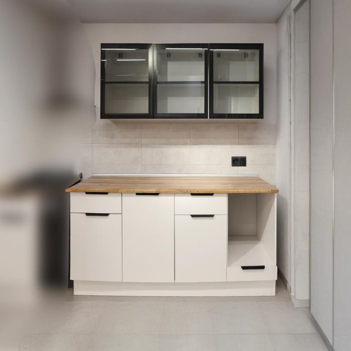 Inverno Kitchen Cabinet 240x60cm | Furniture | Kitchen & Dining Room | Display Cabinets