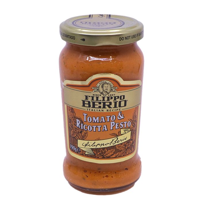 Filippo Berio Pesto Tomato Ricota 190g | التوابل والبهارات | الصلصات والتتبيلات | صلصات | صلصات أخرى