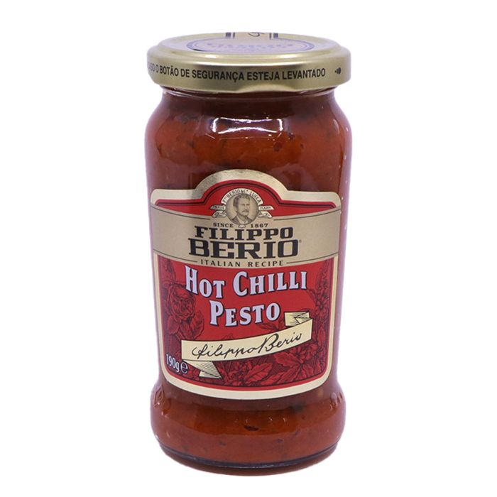 Filippo Berio Pesto Hot Chili 190g | التوابل والبهارات | الصلصات والتتبيلات | صلصات | صلصات أخرى