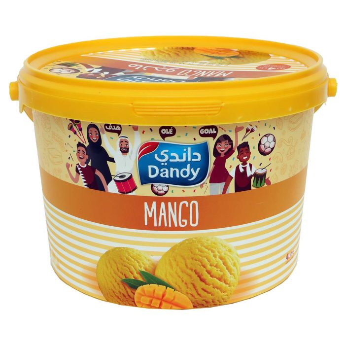 Dandy Mango Tango 4Ltr | Ice Cream | Family Packs