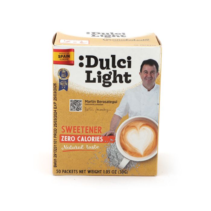 Dulci Light Sweetener Zero Calories 50X30g | Cooking & Baking | Sugar & Sweeteners | Sugar Alternatives