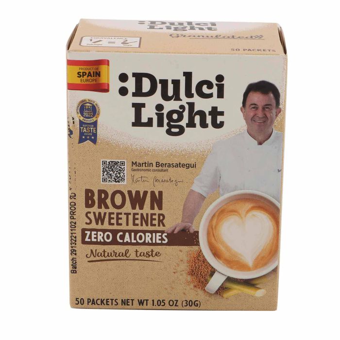 Dulci Light Brown Sweetener Zero Calories 50X30g | Cooking & Baking | Sugar & Sweeteners | Sugar Alternatives