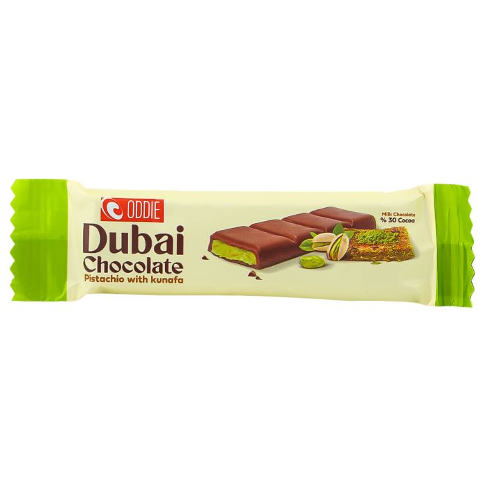 Oddie Dubai Chocolate 27g | Snacks & Candy | Chocolates | Chocolate Tablets
