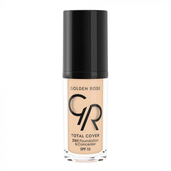 Golden Rose 2 In 1 Total Cover Foundation & Concealer 1 | Cosmetics | Concealers & Correctors
