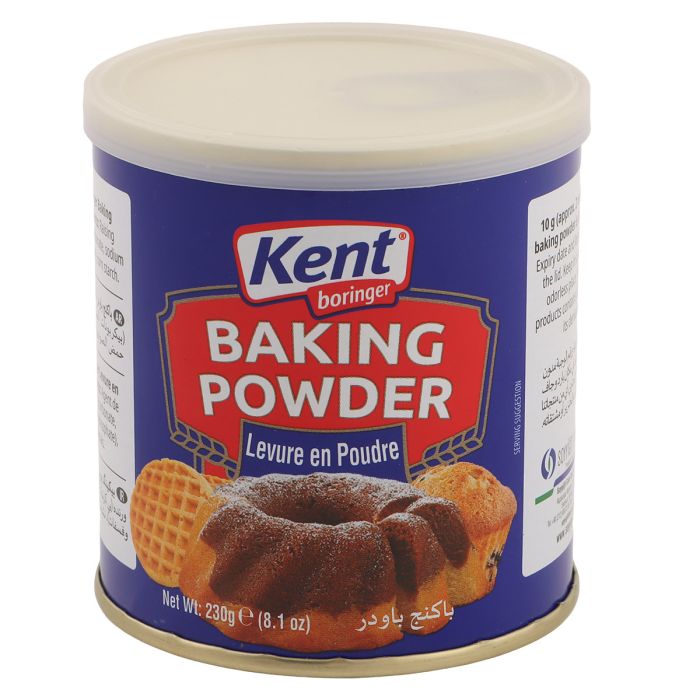 Kent Boringer Baking Powder 230g | Cooking & Baking | Baking Ingredients | Baking Powder & Yeast