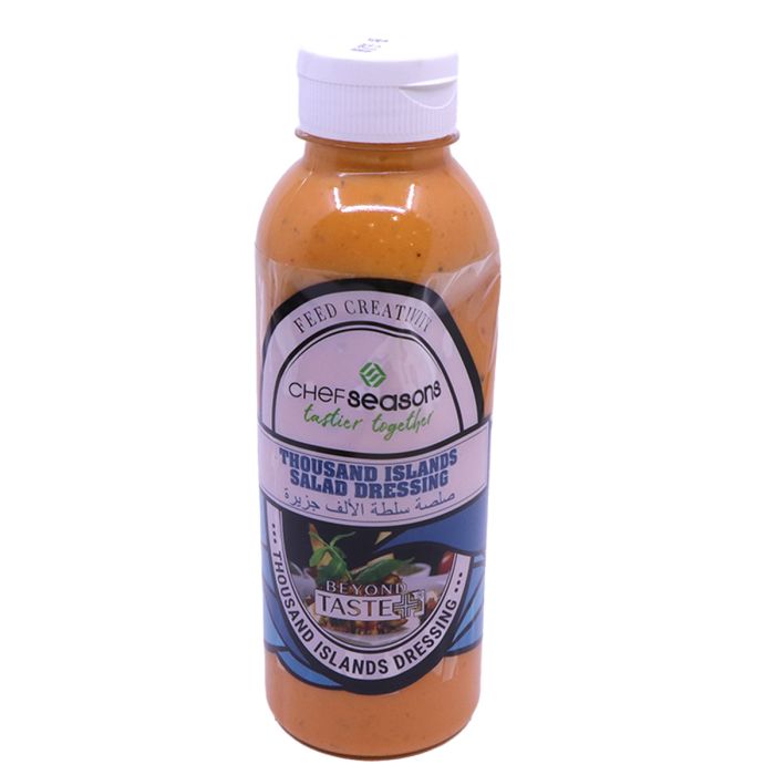 Chef Season Thousand Island Salad Dressing 550g | التوابل والبهارات | الصلصات والتتبيلات | صلصات | صلصات أخرى