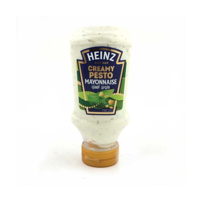 Heinz Creamy Pesto Mayonnaise 225ml | Condiments & Seasoning | Sauces & Dressings | Sauces | Mayonnaise
