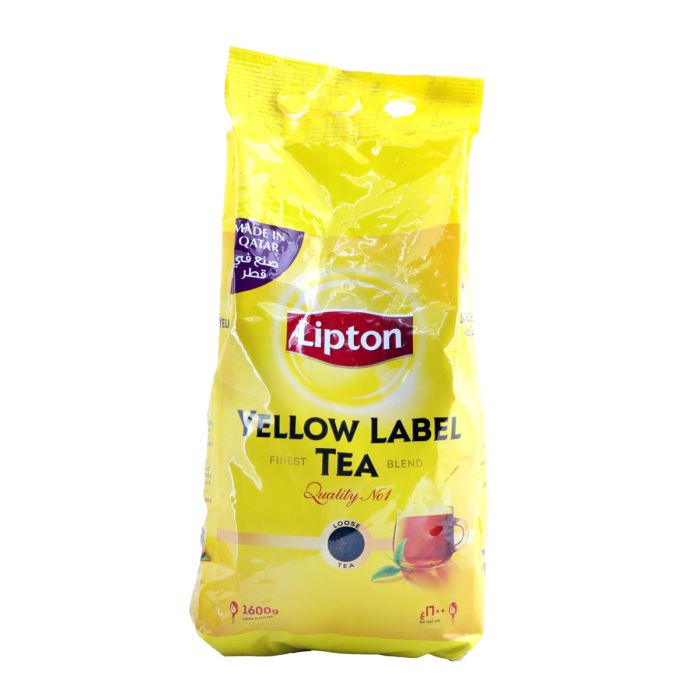 Lipton Yellow Label Tea 1.6Kg | القهوة والشاي | شاي | شاي أسود