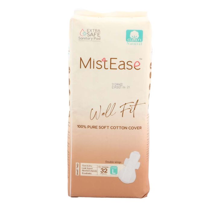 Mist Easy Well Fit Panty Liners Large 32 Pieces Pack | Personal Care | Feminine Care | Feminine Pads