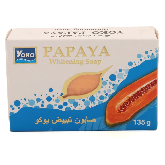 Yoko Papaya Whitening Soap 135g | Personal Care | Skin & Body Care | Liquid & Bar Soap