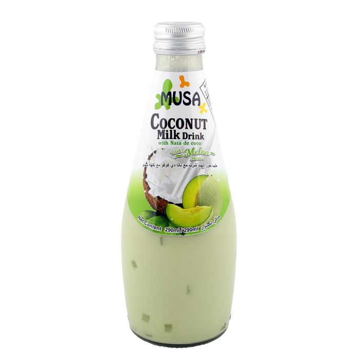 Musa Melon Flavoured Coconut Milk With Nata De Coco 290ml | Beverages | Juices | Long Life Juices Musa Melon Flavoured Coconut Milk With Nata De Coco 290ml | Beverages | Juices | Long Life Juices