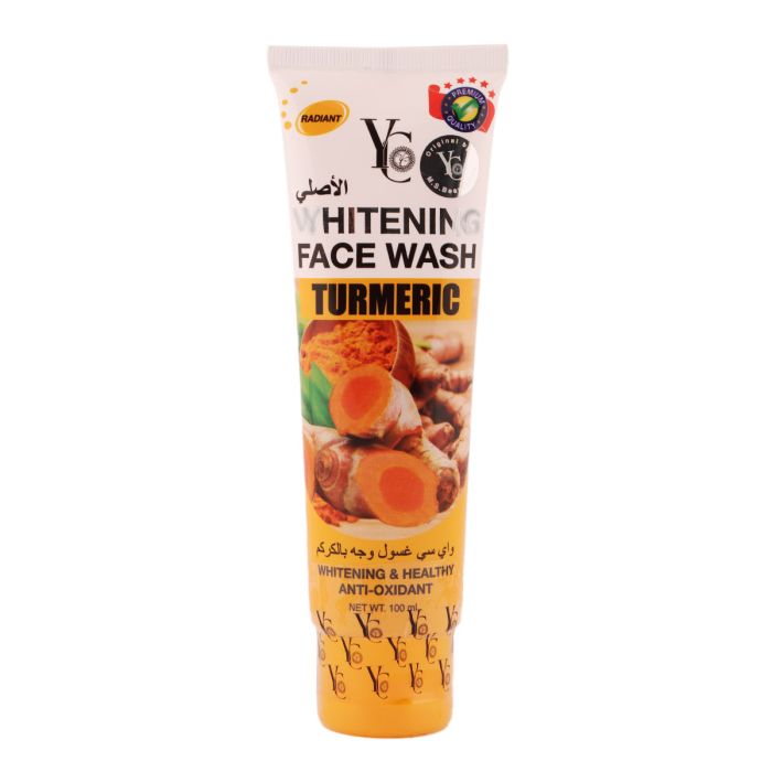 غسول الوجه YC لتبييض البشرة بالكركم 100 مل | رعاية شخصية | العناية بالوجه | Face Wash