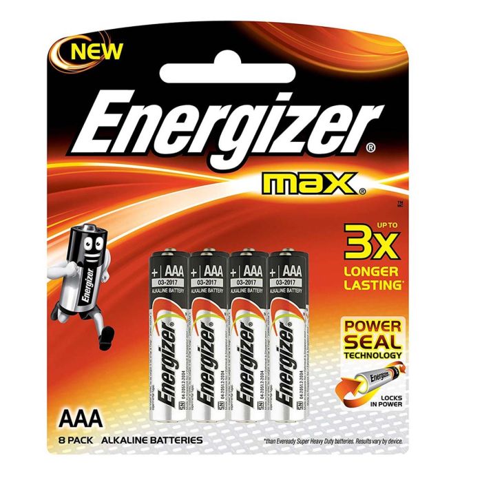 Energizer Max AAA8 Battery 1.5V 1 Pack | Power Batteries | Batteries & Chargers