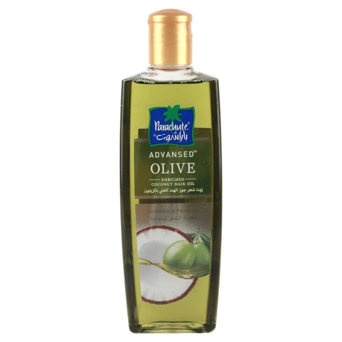 Parachute Olive Enriched Coconut Hair Oil 200ml | رعاية شخصية | العناية بالشعر | Hair Masks & Oil