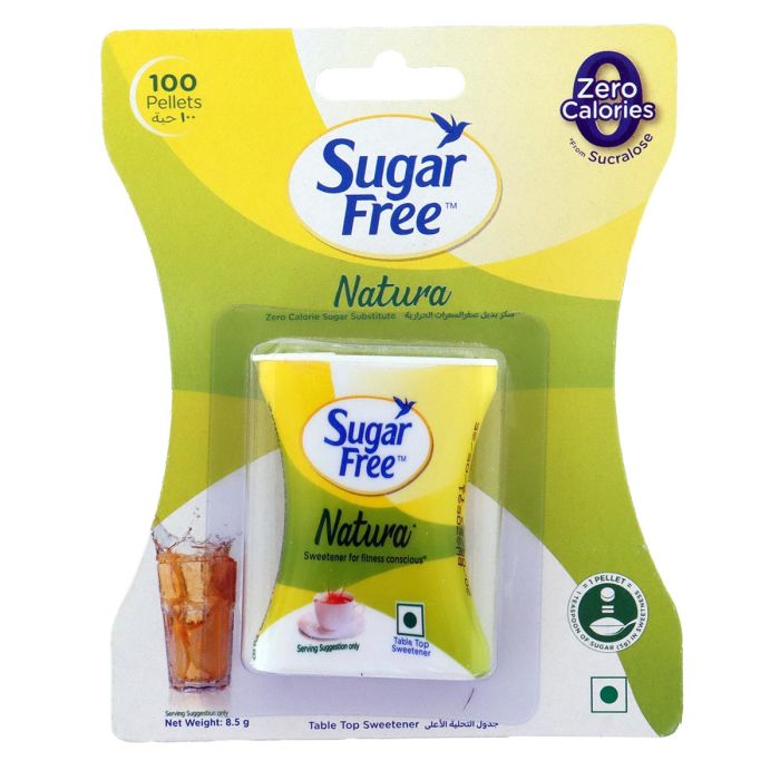 Sugar Free Natura Zero Calorie 100 Sweetener Pellets 8.5g | Cooking & Baking | Sugar & Sweeteners | White Sugar