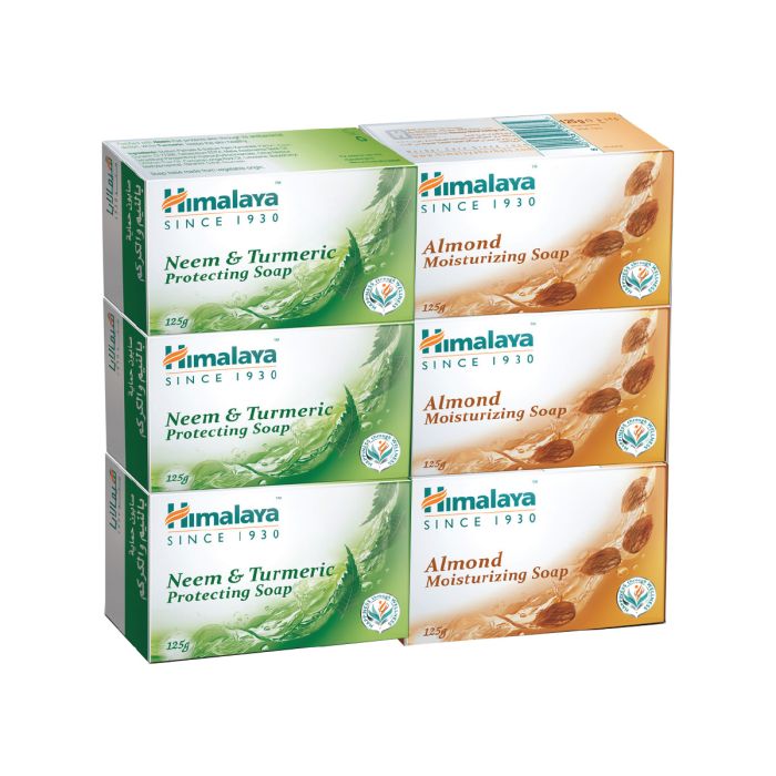 Himalaya Soap Almond 6X125Gm | Personal Care | Skin & Body Care | Liquid & Bar Soap