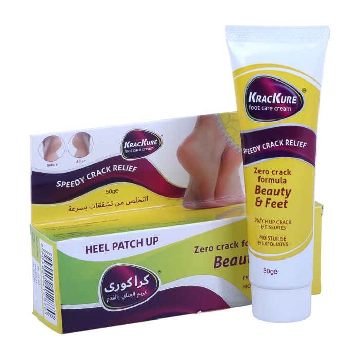 Krackure Zero Crack Formula Heel Patch Up Cream 50g | رعاية شخصية | العناية بالجسم والاستحمام | Nails & Foot Care