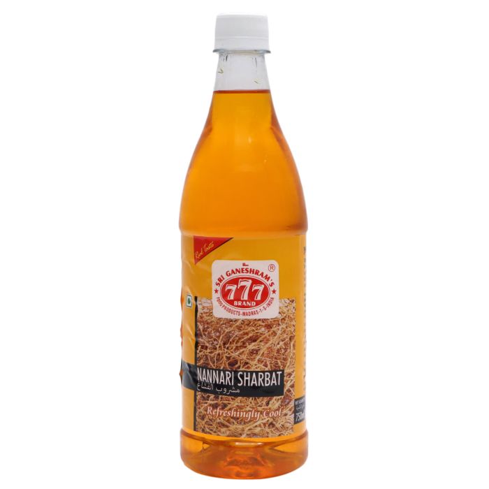 Sri Ganeshram's Nannari Sharbat 750ml | Beverages | Specialty Drinks | Malt & Non-Alcoholic