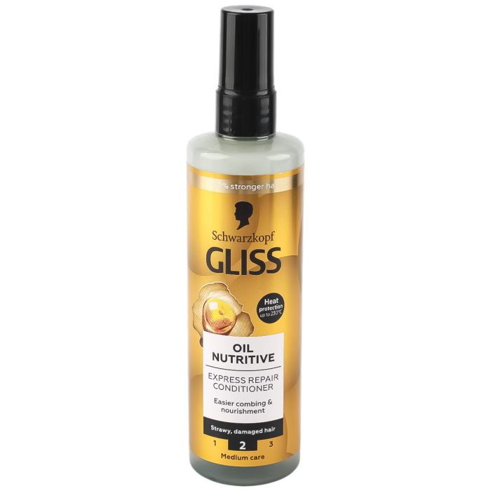 Schwarzkopf Gliss Hair Repair Conditioner Oil Nutritive 200ml | رعاية شخصية | العناية بالشعر | Hair Serums