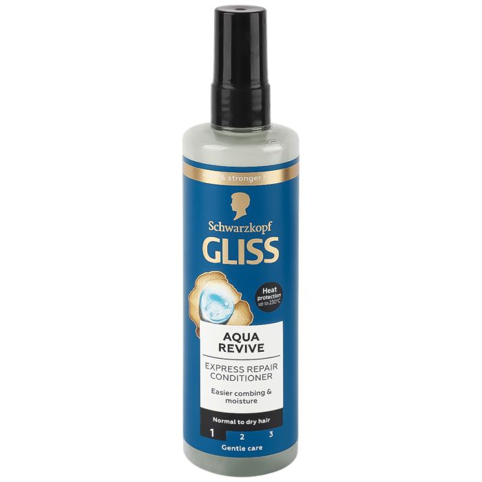 Schwarzkopf Gliss Hair Repair Conditioner Aqua Revive 200ml | رعاية شخصية | العناية بالشعر | Hair Serums
