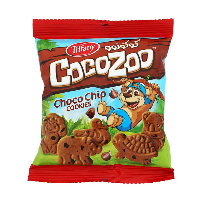 Tiffany CocoZoo Choco Chip Cookies 26g | Snacks & Candy | Biscuits | Cookies