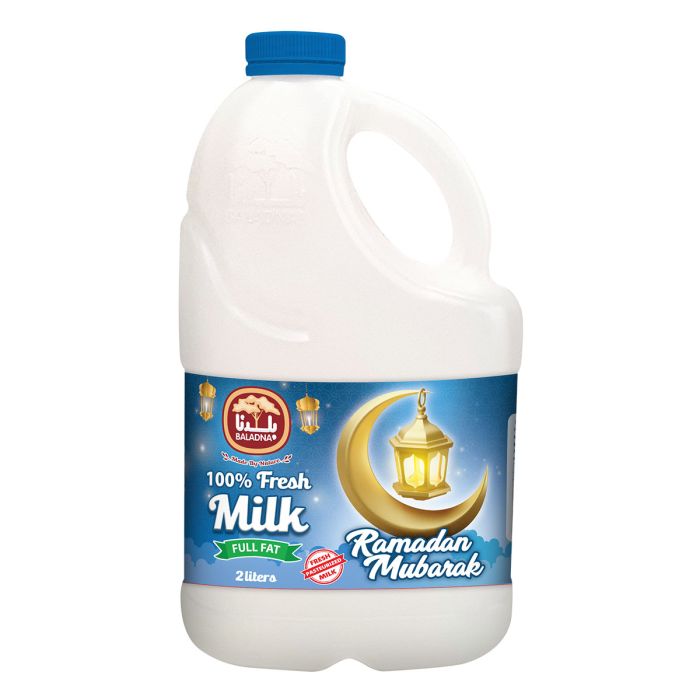 Baladna Full Fat Fresh Milk 2L | Dairy - Egg & Cheese | Milk | Fresh Milk