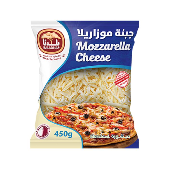 Baladna Shredded Mozzarela Cheese 450g | Dairy - Egg & Cheese | Cheese | Shredded Cheese