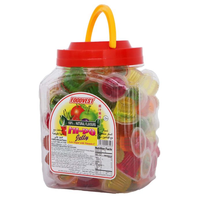 Hipo Jelly Fruit Flavour 1200gm | Snacks & Candy | Candies & Gums | Soft Candy