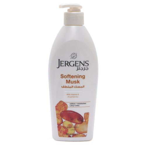 Jergens Softening Musk With Vitamin E 400ml