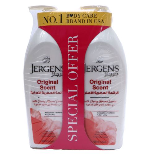 Jergens Original Scent Moisturizer 2x400ml