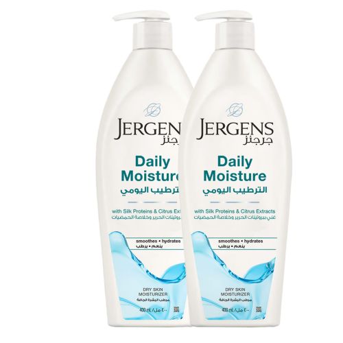 Jergens Daily Moisture Lotion 2x400ml