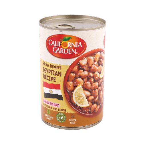 California Garden Fava Beans Lemon And Cumin 450ml