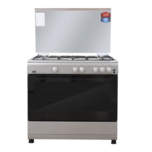 Alm Gas Cooker 5 Burner 90X60Cm - ALM-9060GWS