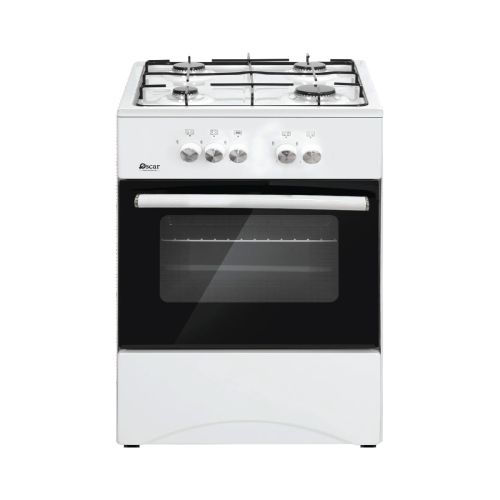 Oscar 50x50 Cooking Range White 5050GW1