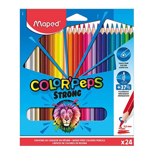 Maped Color Peps Strong Pencils Strong 24 Colors Set