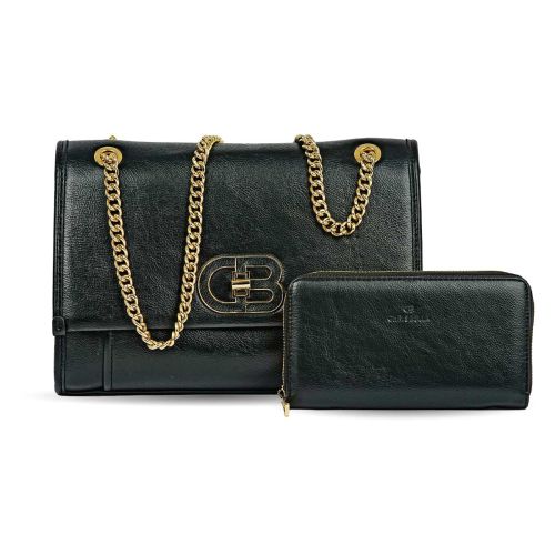 Chrisbella Ladies Hand Bag 2 Pieces Set