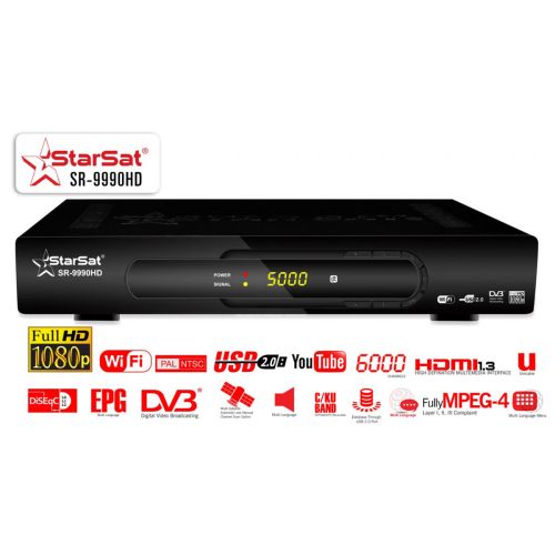 ريسيفر ستار سات - SR-9990HD