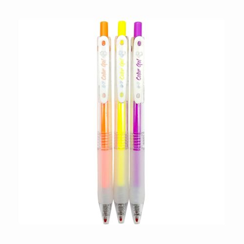 Color Gel Pen 3 Piece