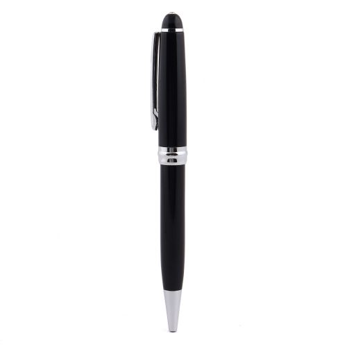 Pierre Cardin President Ball Pen Shiny Black Chrome Trim
