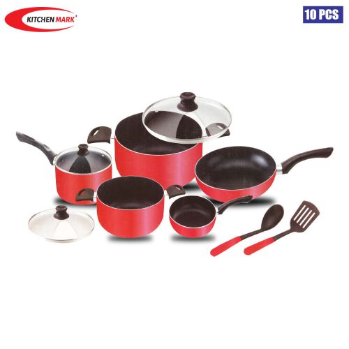 10Pcs Non Stick Cookware