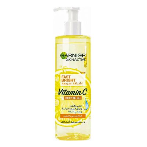 Garnier Skinactive Fast Bright Face Wash With Pure Lemon 400ml