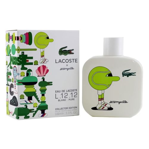 Lacoste X Jeremyville Eau De Lacoste L.12.12 Blanc Pure Collector Edition 100ml