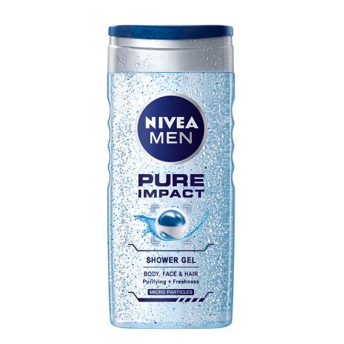 NIVEA Men Pure Impact 3 in 1 Shower Gel 250ml