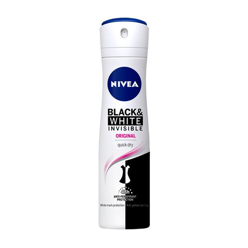 Nivea Invisible Black & White Deodorant Spray for Women 150ml
