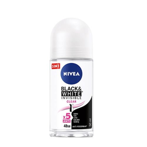 Nivea Deodorant Female Invisible Black & White Roll On 50ml