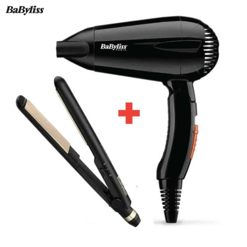 BaByliss Hair Dryer + Hair Straightener