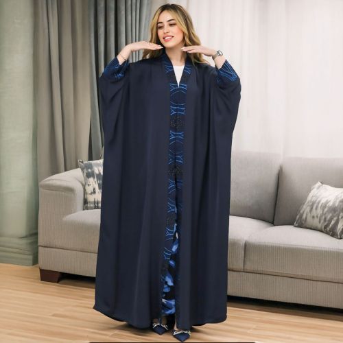 Moroccan Abaya Black A2186