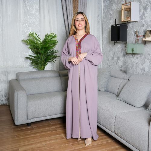 Morrocan Abaya With Pants A2238